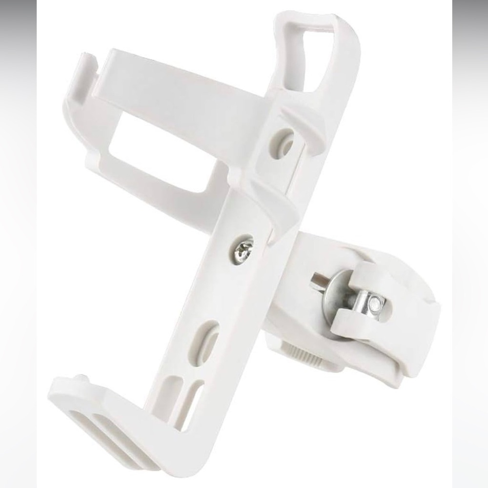 Bike Water Bottle Holder White
